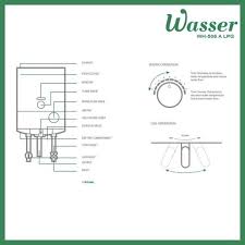 Kini harga water heater bisa diperoleh mulai angka 1 jutaan keatas dimana mampu dijangkau harga water heater gas. Pemanas Air Gas Wasser Water Heater Gas Wasser Wh 506 A Made In Korea Shopee Indonesia