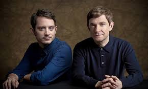 Elijah Woods Martin Freeman Frodo Bilbo Elijah Wood Martin Freeman The Hobbit