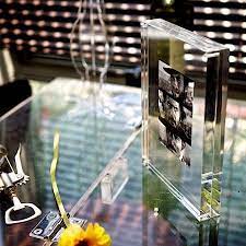 Perspex Photo Frames Cornici Portafoto Tavolo