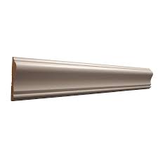 The house of fara 1 in. 2 5 8 In X 8 Ft Painted Mdf Chair Rail Moulding In The Chair Rail Moulding Department At Lowes Com