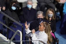 Jennifer lopez and maluma pa ti (spanglish version) (pa ti + lonely 2020). Jennifer Lopez Says Let S Get Loud On Inauguration Day 2021 Los Angeles Times