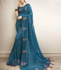 Are you looking for embroidery sarees online? Embroidery Sarees Online Designer Embroidered Work Sarees
