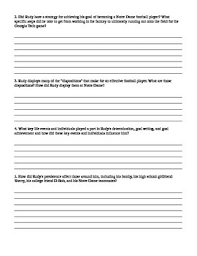 Rudy Movie In Class Film Guide By That Lit Lady Tpt