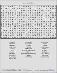 summer olympics word search printable worksheet abcteach