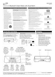 Ilive ikb333s under cabinet bluetooth digital radio. Ilive Icb352b User Manual Manualzz