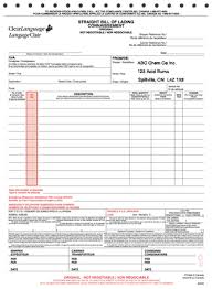 First, it is a contract for the carriage of goods between the for international shipments, an inland bill of lading form is often the first transportation document issued for you can download a free inland bill of lading template from our website in pdf format. Gojit Transport Bol