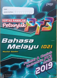 Bermula 2019, pt3 berdasarkan kandungan kssm akan menggunakan format pt3 yang berbeza dengan format pt3 yang lama. Kertas Ramalan Petunjuk Pt3 Bahasa Pep Cem Bookstore Facebook
