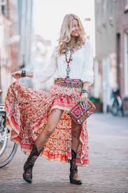 Bohemian Ibiza Skirt That You Just Need To Have This Summer Boho Outfits Bohemian Style Clothing Boho Fashion