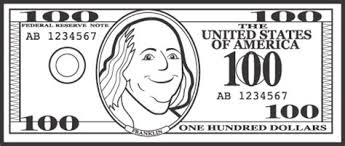 100 dollar bill coloring pages. Dollar Bill Coloring Page Shefalitayal