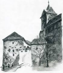 What is a draw landscape? Castle Drawings For Inspiration And Fun