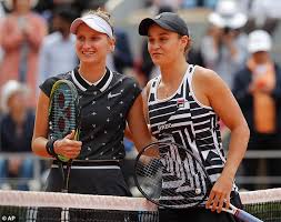 Marketa vondrousova was born in czech republic on june 28, 1999. Ash Barty Praised For Classy French Open Tribute As Boyfriend Sends His Love Daily Mail Online