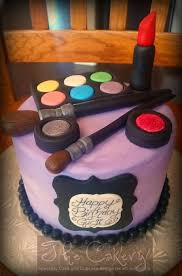 I was asked to make a little pair of. Makeup Cake Cakecentral Com
