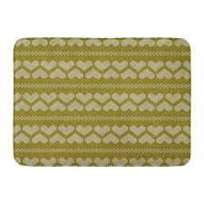 Blue canyon acqua cotton chenille loop design bath mat bathroom shower. Yusdecor Coarse Knit Jacquard Knitting Pattern Knitwear Canvas Cotton Rug Doormat Bath Mat 23 6x15 7 Inch Walmart Canada