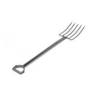 sani lav stainless steel fork, 5 tines