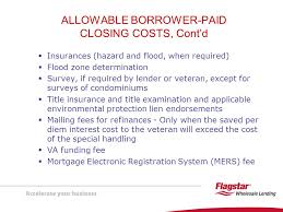 presenting va interest rate reduction refinancing loans