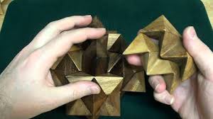 Wooden puzzles come in many forms and configurations. Four Of Six Wooden Puzzle Brain Benders By Tyyann