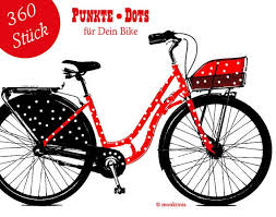 Du Mochtest Dein Fahrrad Hubsch Machen Dann Beklebe Es Doch Einfach Mit Diesen Tollen Dots Du Bekommst 360 Stuck Suche Dir Dei Casaco Militar Militares