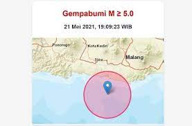 Jun 17, 2021 · bmkg prakirakan hari ini jakarta diguyur hujan ringan. Gempa Magnitudo 6 2 Di Tenggara Blitar Netizen Terasa Sampai Jogja Hitekno Com