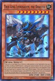 True King Lithosagym The Disaster Yugioh Trollandtoad If this card is destroyed by card effect: true king lithosagym the disaster yugioh trollandtoad