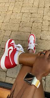 Jordan 1 Low Gym Red In 2020 Chill Outfits Jordan 1 Low Sneakers Nike