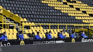 Dortmund proved to be four goals superior against a lacklustre schalke after goals from haaland, guerreiro (2), and hazard. Borussia Dortmund 4 0 Schalke Haaland Scores In Dortmund Win On Bundesliga Return Bbc Sport