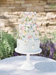 Butterflies Blooms And Blush Hues This Editorial Is The Definition Of Femininity Romantic Wedding Cake Pink Wedding Cake Floral Wedding Cakes