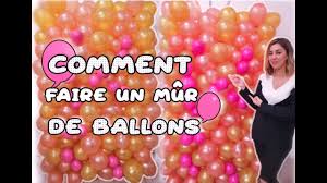 Comment fixer une tv sur un support mural ? Comment Faire Un Mur De Ballons Pour Les Occasions Special Diy Youtube