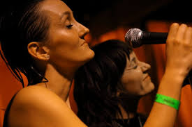 Photos: Jenny O. and Sharon Silva at the Airliner