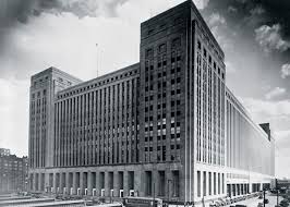 Chicago Post Office Illinois 1930s In The Early 20th Century Chicago Had The Second Largest Post Office In The Country In Terms Of Revenue And Was The Lar