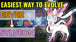 You can give a soothe bell to speed up the process. How To Evolve Eevee To Sylveon In Pokemon Sword And Shield Youtube
