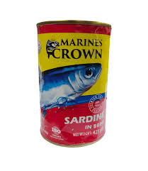 Marines Crown, Sardine in Brine, 425gm – NagaBazaar™