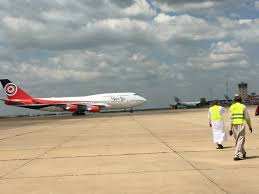 It was the world's leading widebody aircraft, until being overtaken by the boeing 777, which reached 1,547 deliveries in 2019. Max Air 747 400 Suffered Pod Strike During Minna Landing News Flight Global