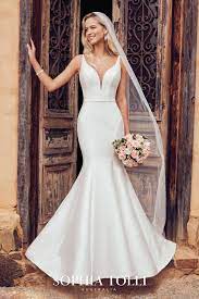 Alexis Style Y22063 Sophia Tolli Fit And Flare Wedding Dress Sophia Tolli Wedding Dresses Hourglass Wedding Dress