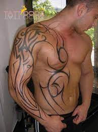 Browse our listings to find jobs in germany for expats, including jobs for english speakers or those in your native language. Tribal Tattoo Designs On Men Shoulder It Made By Black Ink It Look Soo Cool Dashing Adorabl Tribal Tattoos For Men Tribal Tattoos Tribal Tattoo Designs