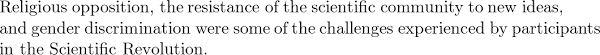 Early Scientific Revolution | Brief History Of The World Wiki | Fandom
