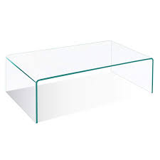 Amazon Com Tangkula Coffee Table Waterfall Tempered Glass Rectangle Cocktail Tea Table Livin Acrylic Coffee Table Glass Coffee Table Modern Glass Coffee Table