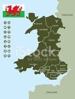 Nuestro mapa sin conexión te ofrece información sobre 49 destinos principales, con descripciones de alta calidad el castillo de monmouth es una fortificación situada en monmouth (gales, reino unido). Mapa De Gales Vector Imagenes Premium De Alta Resolucion