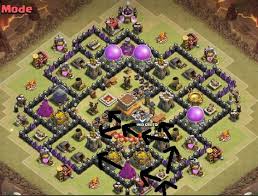 Town hall lv 8 clash of clans : Kumpulan Base War Th 8 Coc Paling Susah Ditembus Oleh Serangan