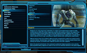 It is possible for players to unlock species for different classes. Bestiary Star Wars The Old Republic Wiki Fandom