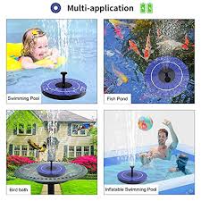 Aquajet night 9v & day solar fountain pump system. Viajero 2021 4w Solar Fountain With 3000mah Battery Backup Latest Upgraded Fix Floating Waterlevel Switch Solar Powered Water Pump For Bird Bath Birdbaths Garden Backyard Pond Pool Outdoor Pricepulse