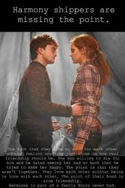 So Glad Someone Finally Said This I M Pinning This Again Harry And Hermione Harry Potter Obsession Harry Potter