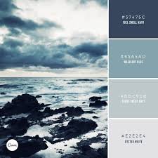 Canva On Instagram Wash Out Try This Super Cool Blue Color Combination In Your Next Design 37 Hex Color Palette Blue Color Combinations Grey Color Palette