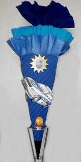 Schultute Polizei Von Ingrids Bastel Stube Auf Dawanda Com Schultute Polizei Schultute Schule