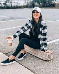 Black And White Flannel Outfit Women 38 Cute Casual Spring Outfits Ideas For Women In 2020 Comfy Casual Outfits Spring Outfits Casual