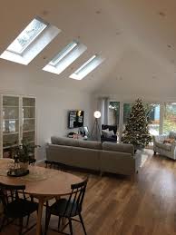 remodelled internal, vaulted ceiling