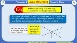 Report nota ringkas sains tingkatan 2. Nota Lokus Dalam Dua Dimensi Tingkatan 3