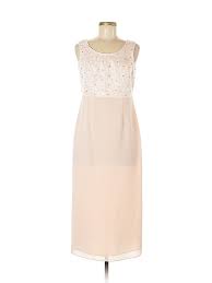 Coldwater Creek Cocktail Dress Sheath Pink Solid Dresses Used Size 6 Petite In 2020 Dresses Fashion Clothes
