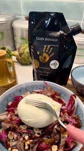 RECIPE BELOW 👇, In these last few weeks of winter we are feeling the need  for a little crunch. What could be better than a warm salad with the  bitter, spiciness of radicchio mellowed by pan searing ...