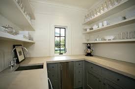 butler pantry transitional kitchen