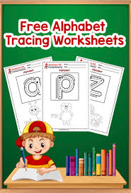 These blocks, with graphic art, oversized letters, and words, are perfect for kids of all ages. Free Alphabet Tracing Worksheets Worksheets Pdf